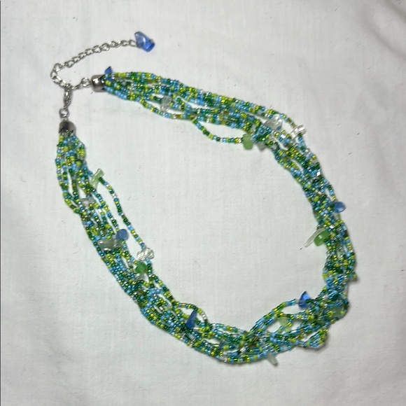 Multicolor Beaded Necklace - Picture 1 of 3